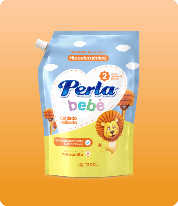 Perla Bebé Detergente Líquido Hipoalergénico con extracto de manzanilla