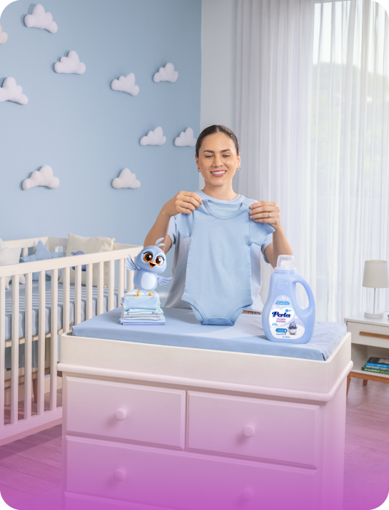 Perla Bebé Suavizante de Ropa Hipoalergénico fragancia algodón