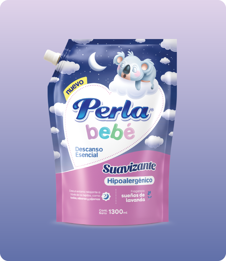 Perla Bebé Suavizante Hipoalergénico Descanso Esencial